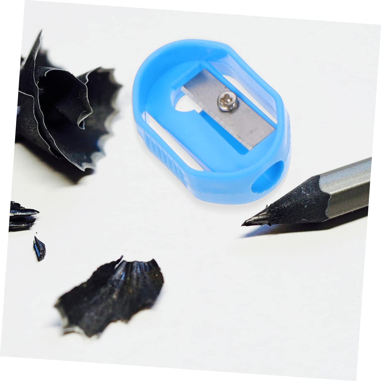 Lurrose 90 Pz temperamatite dei cartoni animati pencil sharpener temperamatite elettrico temperamatita piccoli manuali materiale scolastico in metallo plastica