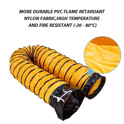 16ft Duct Hose 8IN PVC Flexible Ducting by Aglaipty - Image 3