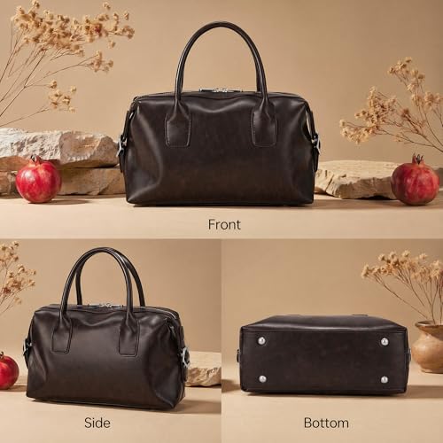 Bolso hombro de cuero para mujer GEMIU miniatura 5