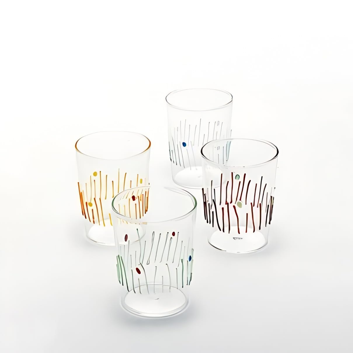 Zafferano 4 Stagioni Tumbler Set 4 tumblers