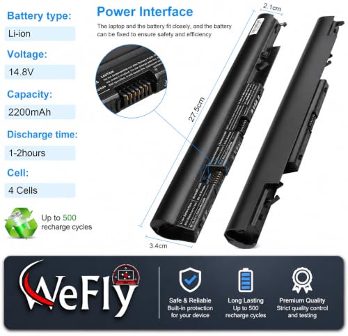 Image of 919700-850 Battery for HP Spare 919681-221 919682-121 919682-421 919682-831 919701-850 JC03 JC04 15-BS000 15-BW000 15-bs0xx 15-BS113DX 15-BS013DX 15-BS015DX 15-BS115DX 15-BS060WM 15-BS070WM (JC04)