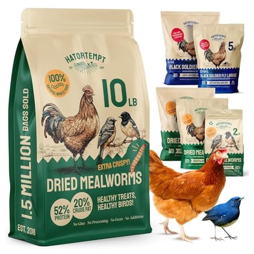 10 Lbs Bulk Non-GMO Dried Mealworms