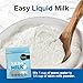 Healthier Comforts Skim Milk Powder | Fat Free, Shelf Stable | Kosher, Gluten Free, Non-GMO, Hormone and Antibiotic Free | Perfect for Shakes, Smoothies, Coffee Creamer, Baking | Made in USA (48oz)