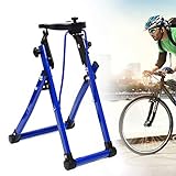 Foldable Bike Wheel Truing Stand Bicycle Wheel Maintenance Rack for 24" 26" 28"