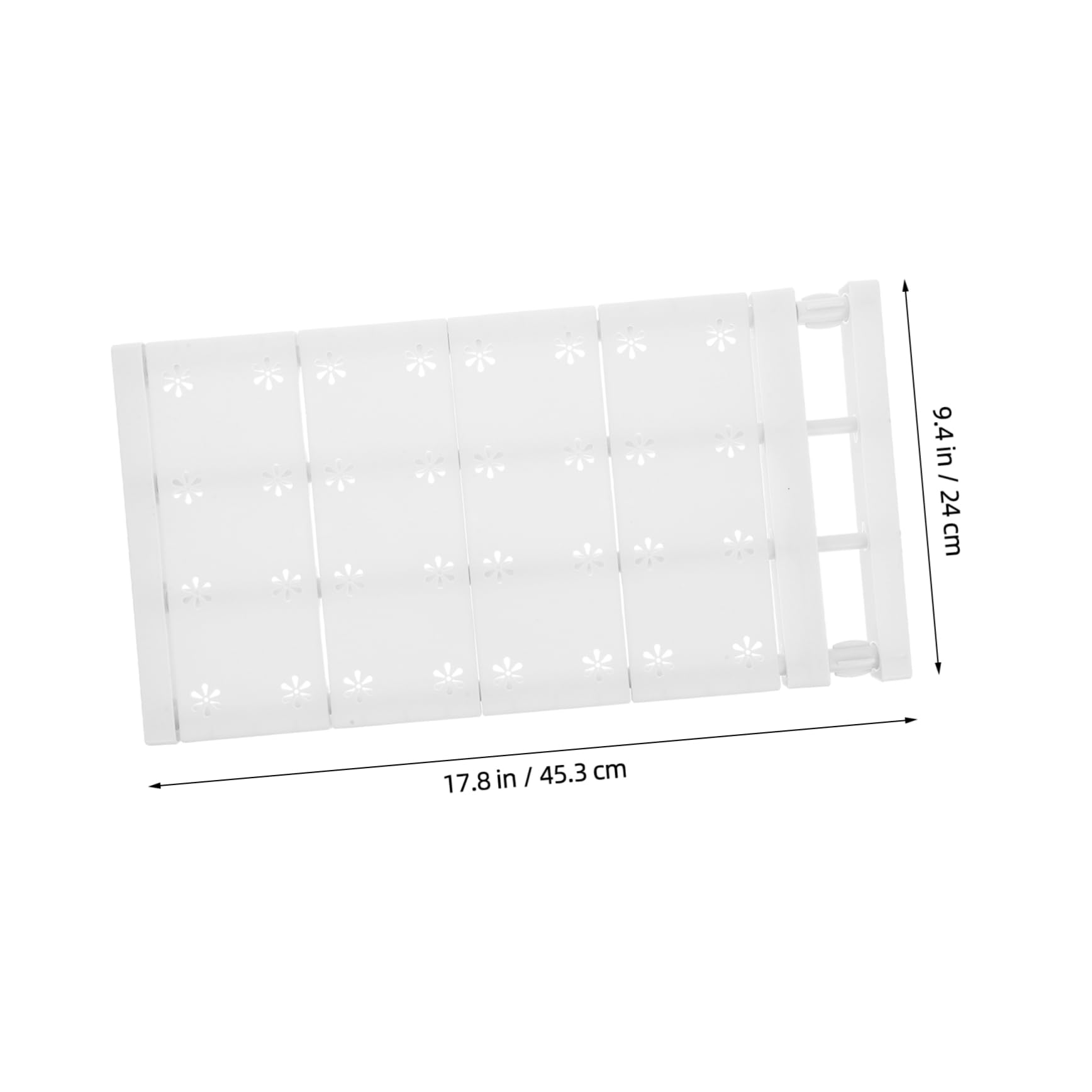 OKUMEYR Expandable Closet Tension Shelf Organizer for Versatile Storage Divider for Weekly Clothes Locker Organizer Neat Adaptable Storage