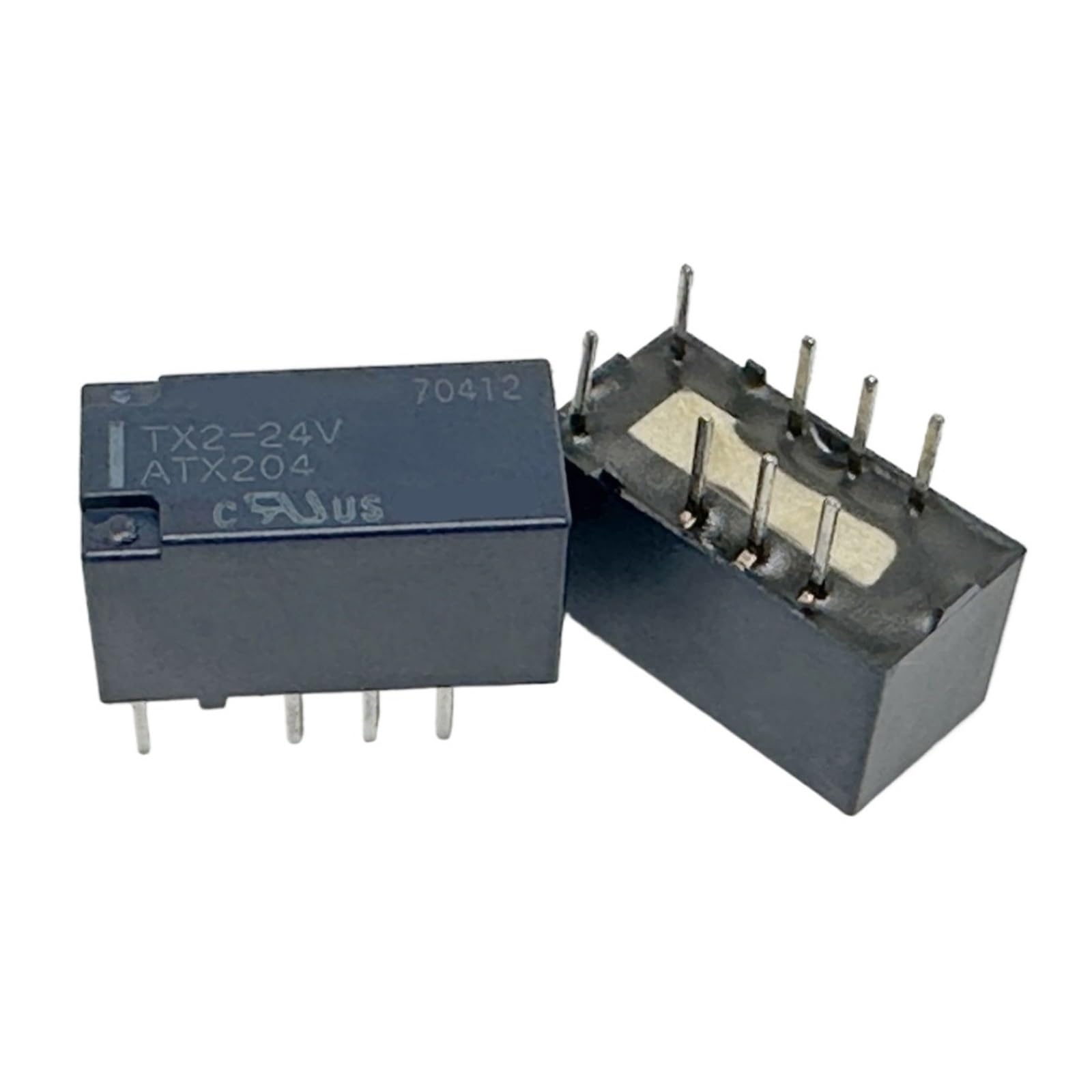 PKNVKZIDK 1pc TX2-24V ATX204 Relay 8pins