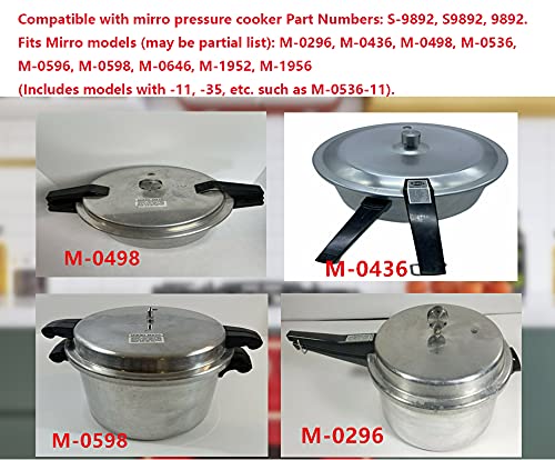 S9892 Pressure Cooker Gasket Replacement for Mirro Pressure Cooker 4|6 | 8 QT Models