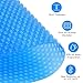 16Ft x 24Ft Rectangle Pool Cover,Solar Pool Cover,14Mil Heat Retaining Blanket for Inground Above Ground Swimming Pool Solar Blanket with Bubble, Heat Retaining Solar Covers Blue