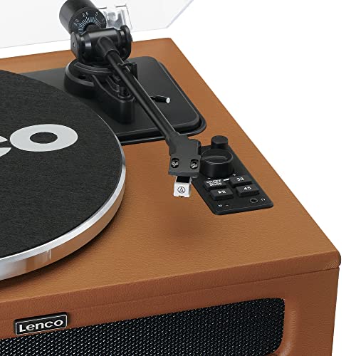 Lenco LS-430BN Coffret en Bois AV. Simili Cuir - Les Beatles, Paul McCartney, John Lennon, RIngo Starr, George Harrison Lenco LS-430BN Coffret en Bois AV. Simili Cuir – Image 5
