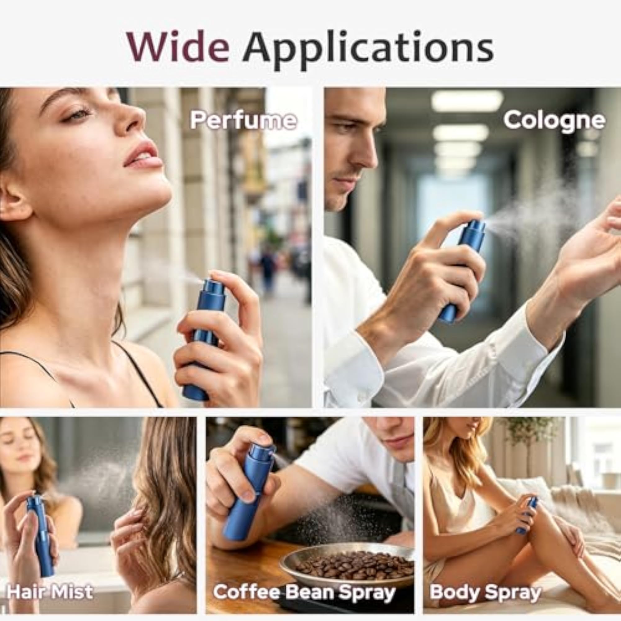 8ML Travel Perfume Atomizer for Men & Women