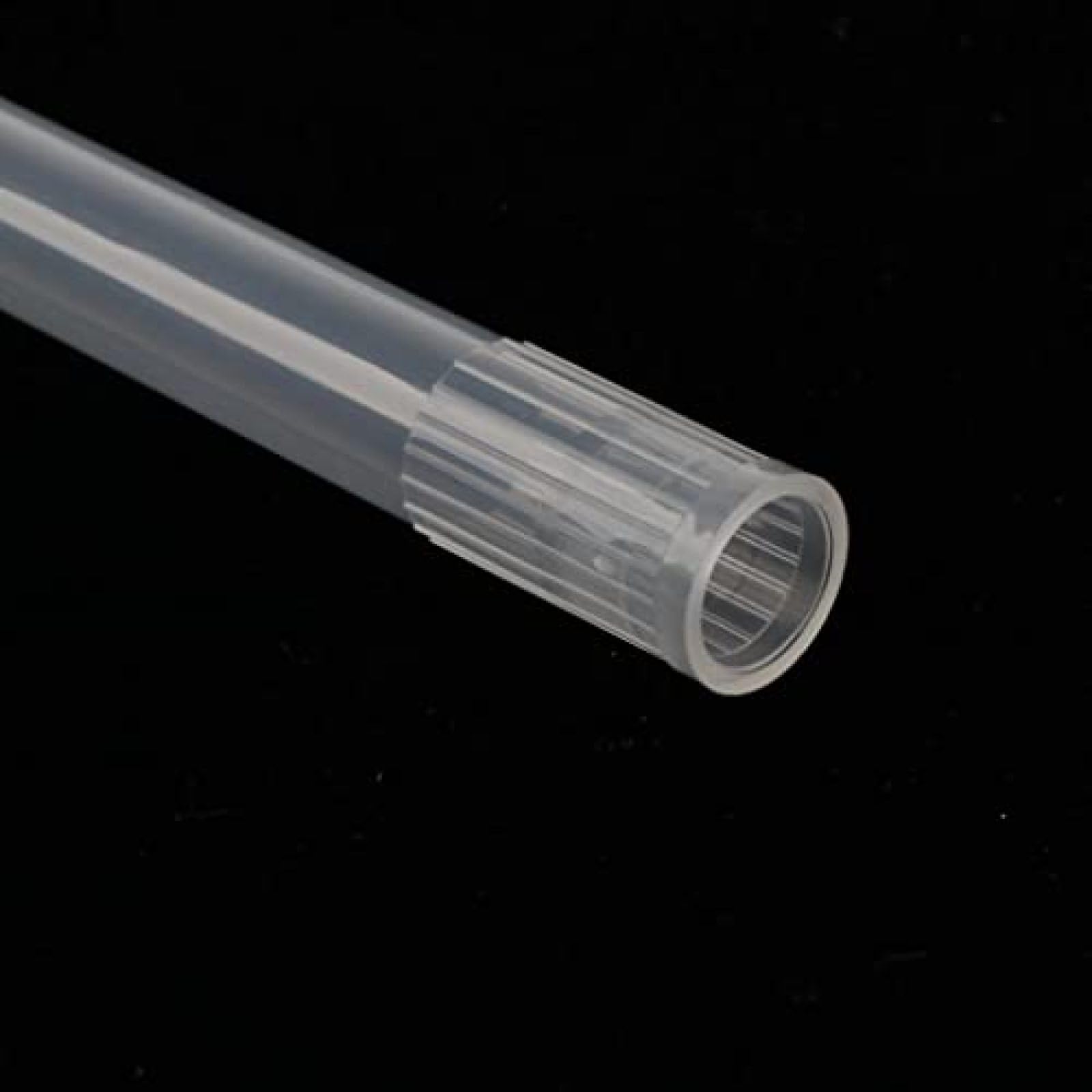 Przezroczyste końcówki do pipet 5 ml – 300 sztuk laboratoryjnych zakraplaczy do płynów, 9 x 140 mm do dokładnego pomiaru i dozowania w laboratoriach i klinikach