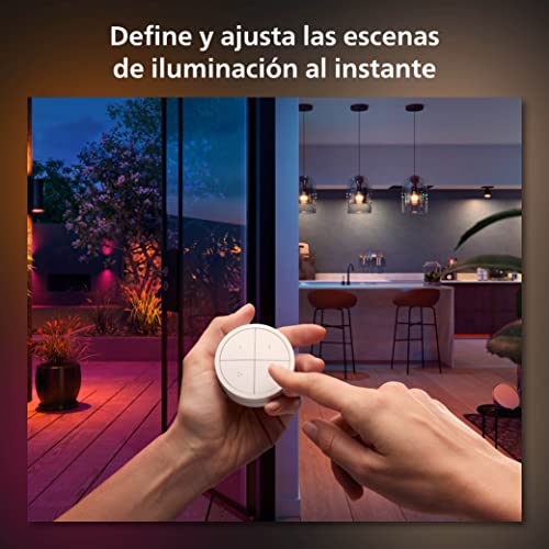 Miniatura 3 de Philips Hue Tap Dial Switch, Control Inteligente De La Iluminación, Blanco, Automatización De La Iluminación Interior Del Hogar, Escenas, Ambiente Y Regulación.