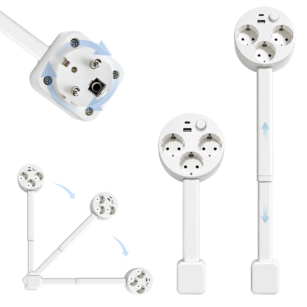 Regleta extensible de 46 a 67 cm