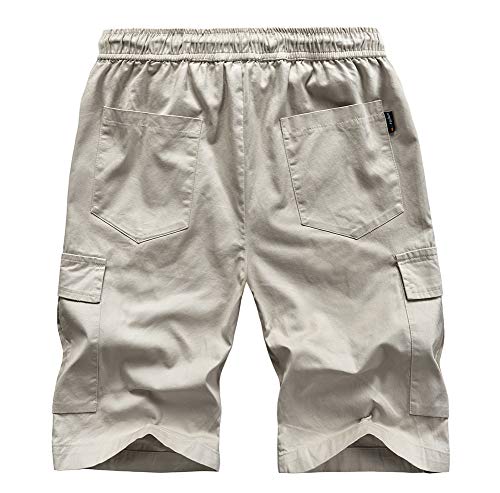  Kolongvangie Men's Casual Drawstring Cargo Shorts Big & Tall Relaxed Fit Cotton Summer Work
| Kolongvangie Men's Drawst