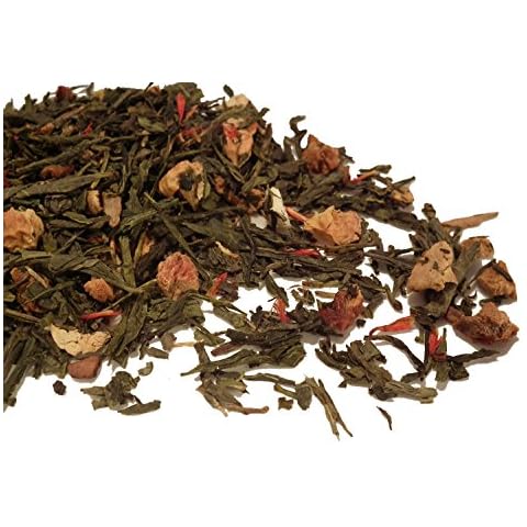 Golden Apple Spice Green Tea 50g Loose Leaf Tea Japanese Sencha Style by TeaCakes of Yorkshire Cover