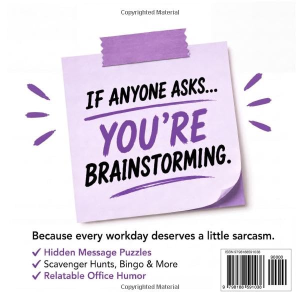 Can I Leave Early?: An Interactive Office Puzzle Book image 3