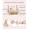 HOFISH-3PACK-Full-Bust-Seamless-Nursing-Maternity-Bras-Bralette-S-XXL-with-Extra-Bra-Extenders-Clips HOFISH Women's Full Cup Lightly Padded Wirefree Maternity Breastfeeding Nursing Bra, 3PCS/Pack(Pink-Black-Beige), L