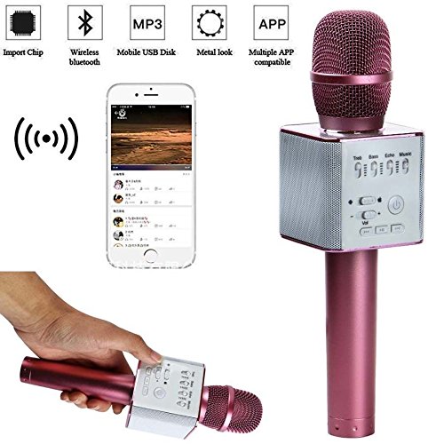 Josh Q9 Karaoke Portable Handheld Wireless Microphone With Bluetooth