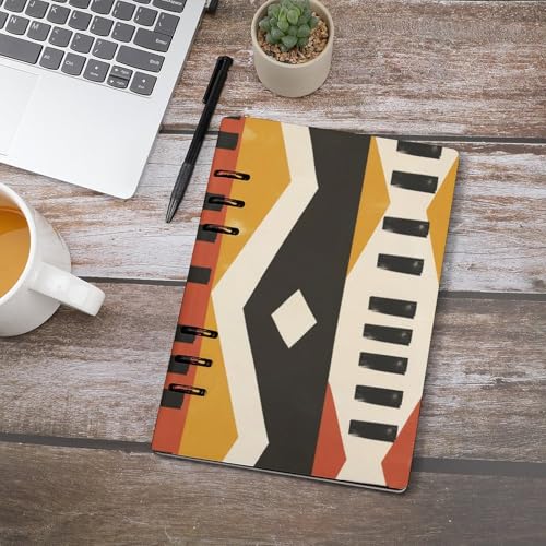 Ne perdez plus vos idées avec le carnet de notes A5 rechargeable jaune - 4