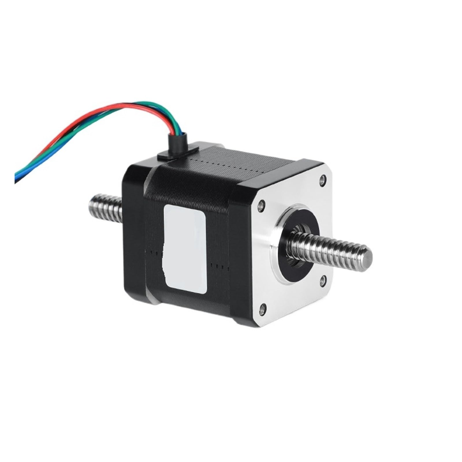 NEMA 17 Non-Captive Stepper Motor 34mm 40mm 48mm 60mm Body Linear Stepper Motor with 100mm 200mm 300mm Tr8 Lead Screw(300mm Tr8-2,NEMA17 48mm)