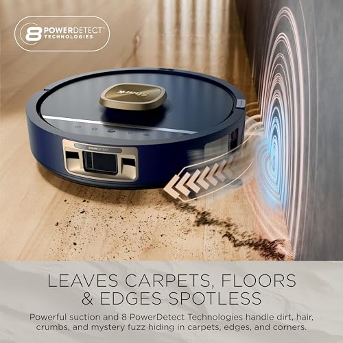 Image of Shark UV Reveal PowerDetect Robot Vacuum, Blue Harbor, RV3025XEUSBL