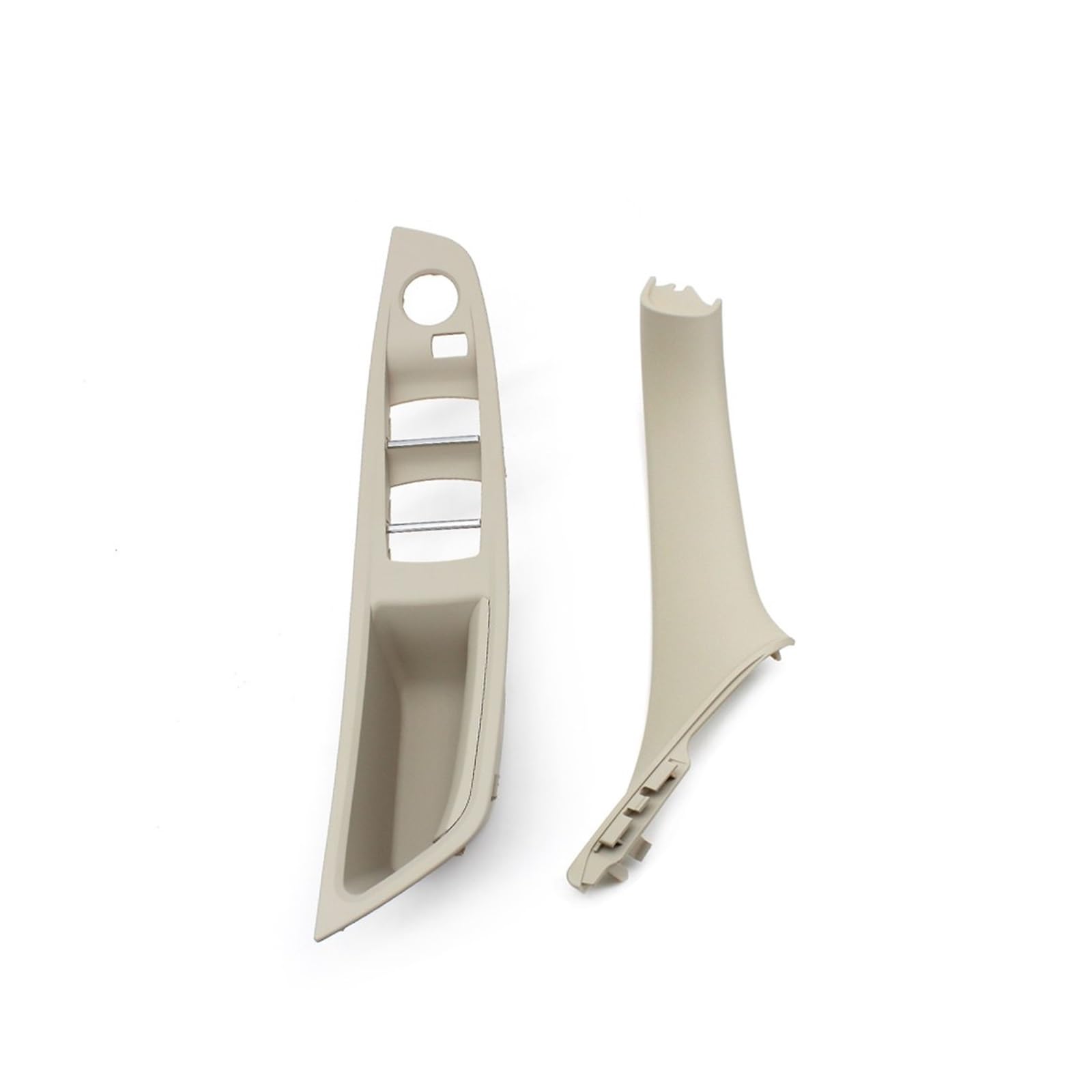Nqkcuac Door Pull Handle for BMW F10 F11 F18 520 523 525 528 51417225865 LHD Car Inner Passenger Door Panel Handle Pull Trim Cover