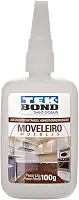 Adesivo instantâneo Tek Bond Moveleiro, 100g - bico antientupimento