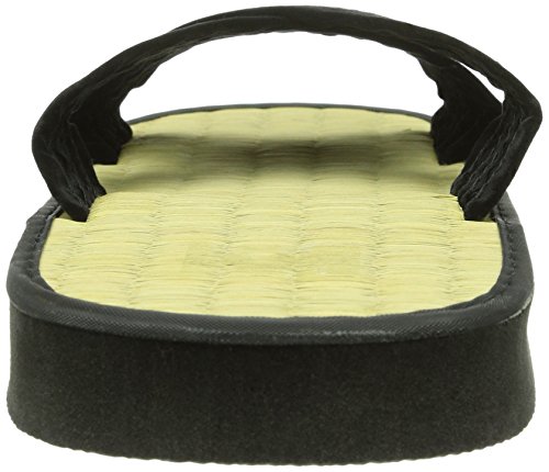 DEPICE, Sandali in Paglia di Riso Zoris, Nero