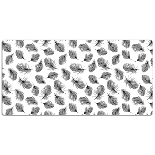 Tapis de souris imperméable en PVC avec bords arrondis pour table - 7