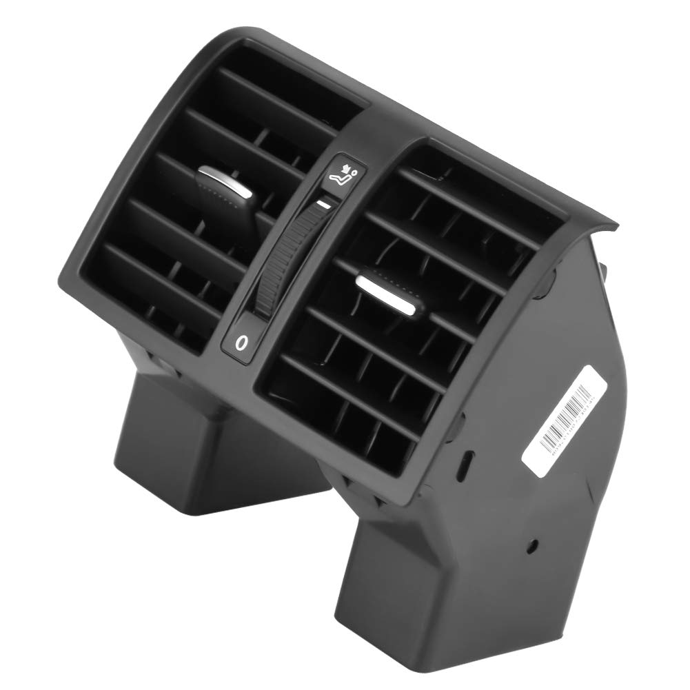 Ventilation de Climatisation Arrière de Voiture, Grille de Ventilation de Climatisation pour Console Centrale Arrière pour Touran Caddy 04-15 1T0819203