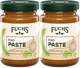 Fuchs Gewürze - Miso Würzpaste | Mild-würzige Paste mit natürlichen Zutaten, mit 26% Sojabohnen | Umami-Geschmack für Miso-Suppen, Saucen und Dressings | 100 g in wiederverschließbarem Glas