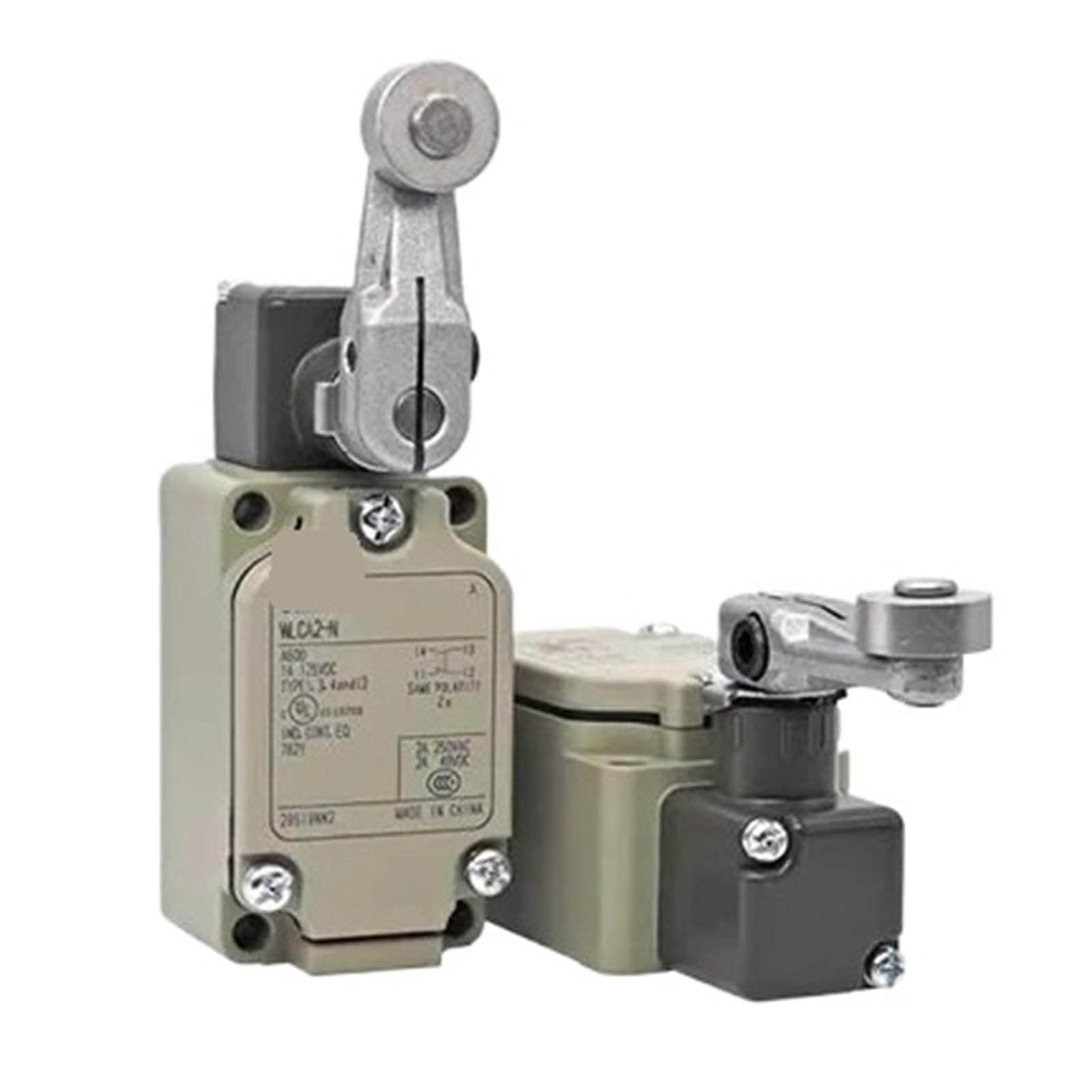 ZVQYSGIW 1PCS WLCA2-2-N travel switch 1A 125VDC waterproof limit switch WLCA2-2N-N 1 open 1 closed WLCA2-N(WLCA2-N)