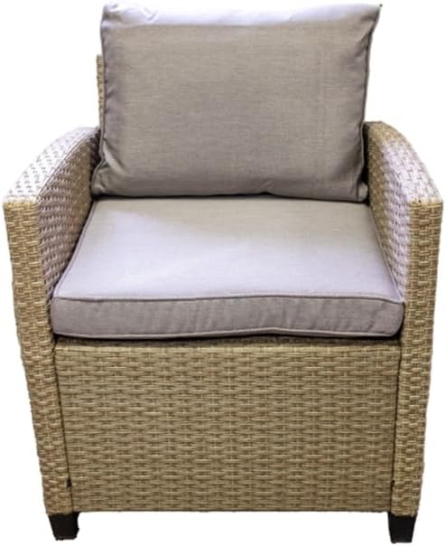 6 Pcs Dining Set- 7 Seats.Outdoor Garden Patio Backyard Furniture Set (D As Shown)