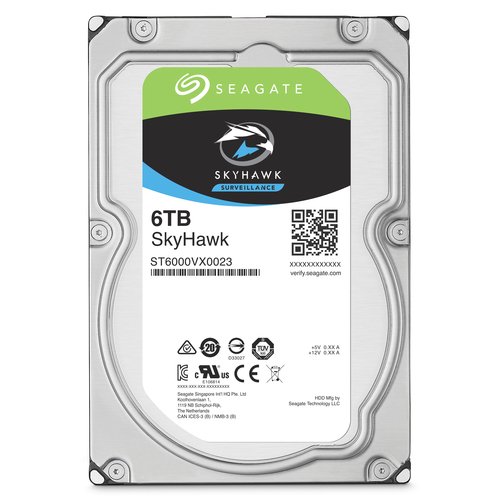 Amazon | Seagate SkyHawk 6TB、ST6000VX0023、内部ディスク、8.9 cm Amazon | Seagate SkyHawk 6TB、ST6000VX0023、内部ディスク、8.9 cm