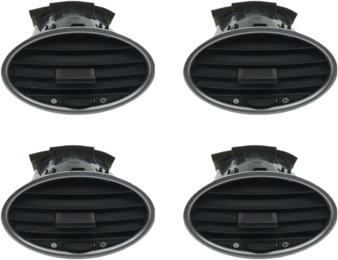 4M51-A014121 Car Air Conditioning Outlet Dashboard Vent Fit For Ford Focus MK2 2005-2013 4M51A014121 OEM Replacement Grille Nozzle, Heat-Resistant ABS(1pc)