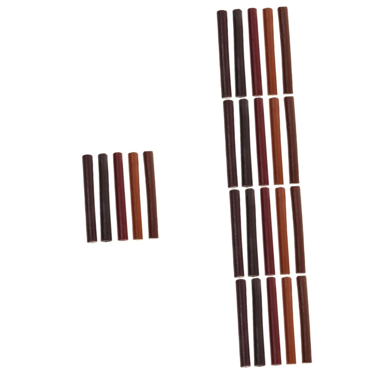 25 Pezzi Kit Riparazione Mobili Correttore Graffi Parquet Asciugatura Rapida Copertura Resistente e Colori Abbinati per Riparazioni Precise e Durature