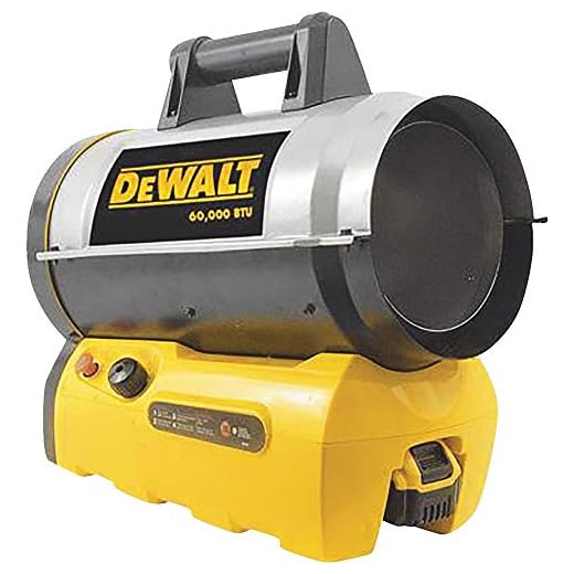 DeWALT DXH70CFAV 68,000 BTU Cordless Forced Air Propane Heater