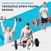 Trap Bar [Bells of Steel] Hex Bar Deadlift, Open-Ended Frame Trap Bars for Weight Lifting, Premium Gym Equipment for Home and Commercial, Built-in Deadlift Jack & Rotating Sleeves, 700lb Capacity