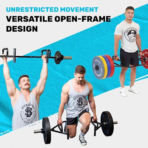 Trap Bar [Bells of Steel] Hex Bar Deadlift, Open-Ended Frame Trap Bars for Weight Lifting, Premium Gym Equipment for Home and Commercial, Built-in Deadlift Jack & Rotating Sleeves, 700lb Capacity3