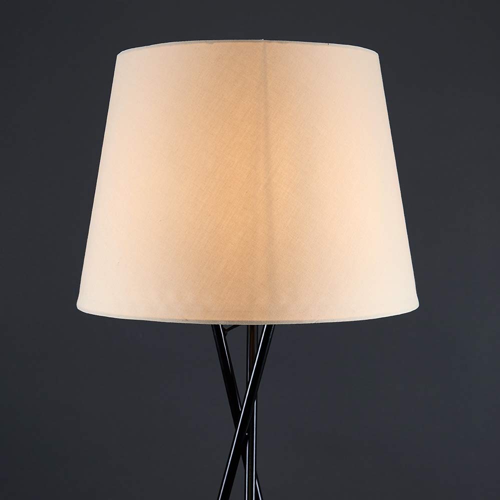 Lockeland Black Tripod Floor Lamp 67" Reviews | Crate & Barrel