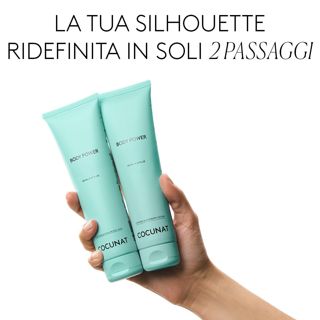 COCUNAT Body Power + Smart Burn Crema Anticellulite Snellente Rassodante 150 ml + 200 ml