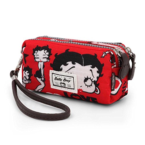 Preisvergleich Produktbild Betty Boop Rouge Kulturtasche, 14 cm, Rot (Rojo)