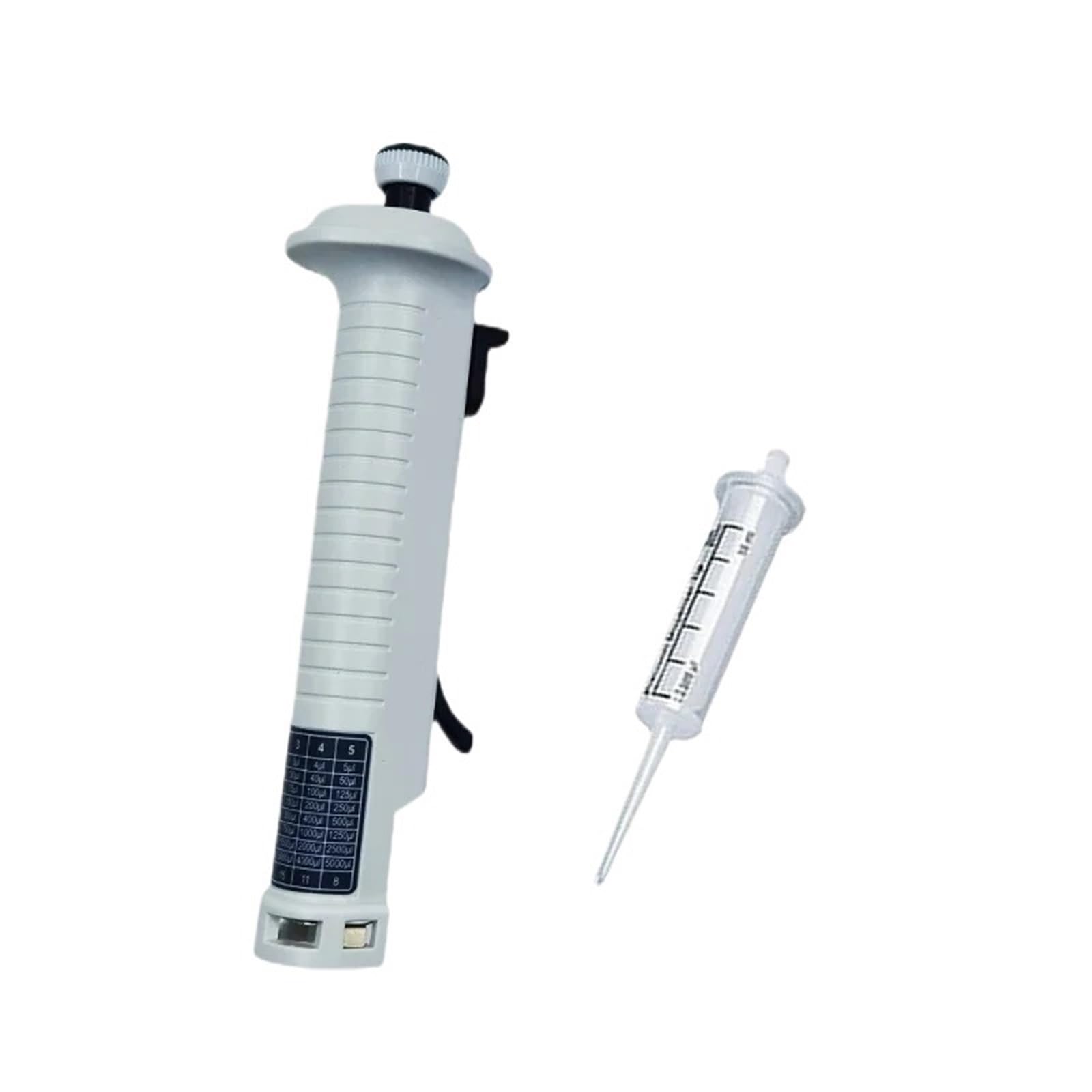 Pipeta regulowana krokowa, powtarzalna, pipeta laboratoryjna, dozownik kroplomierza, ciągły, dostarczany z końcówką 5 ml - Bio-System