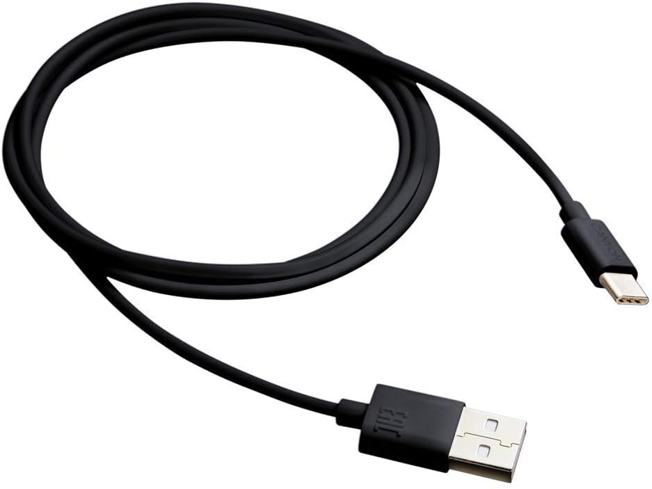 Canyon USB Cable 1 M USB 2.0 USB C USB A Black, W128782877 (USB A Black)