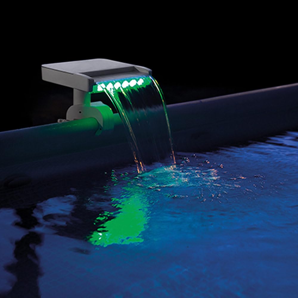 Intex 28090 - Cascada Agua con Luces LED Multicolor