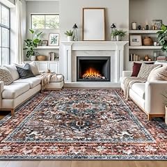 Brick Red/Orange/Green