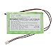 subtel® Batteria GP130AAM6BMX Compatibile con Honeywell Ademco Lynx / L3000 Lynx Plus / L5000 Lynx Touch Pila Ricambio 1500mAh Sostituzione
