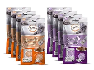 Gnawlers Smooth Creamy Treats Combo Crab x4 Salmon x4 Sold by DogsNCats