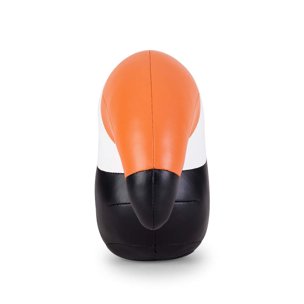 Züny - Toucan, Tukan Toco - Buchstütze - Schwarz/orange - 1 Kg