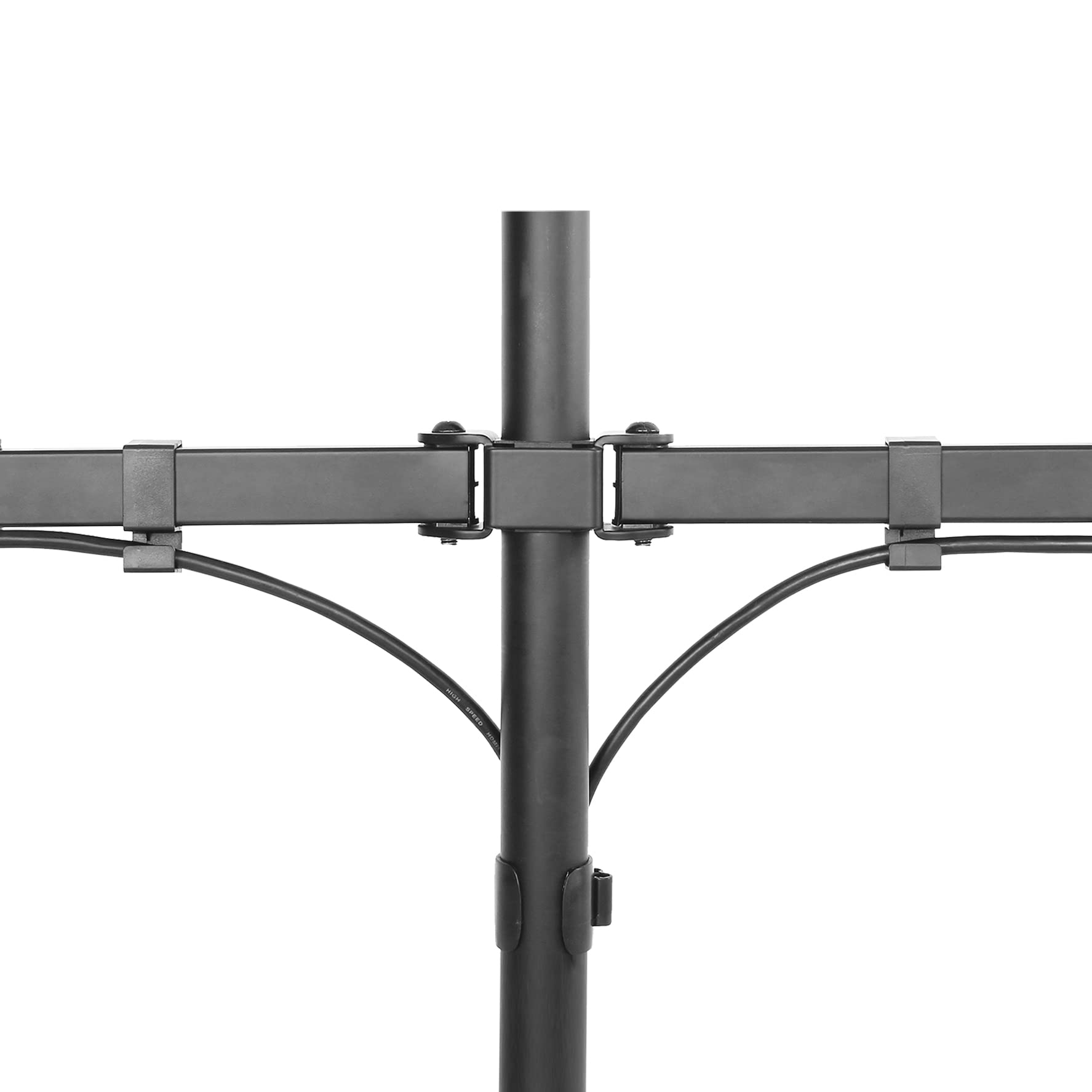 NewStar FPMA-D550DBLACK Supporto da tavolo per monitor nero doppio 16kg